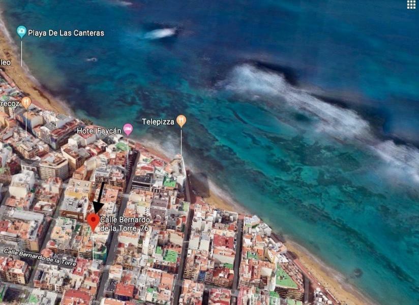 Homeforguest Stylish And Modern Apartment Overlooking Las Canteras Las Palmas / Gran Canaria Exterior foto